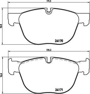 Brembo P 06 049X - Гальмівні колодки, дискові гальма avtolavka.club