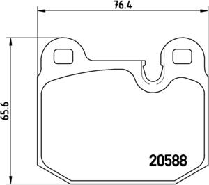 Brembo P 06 006 - Гальмівні колодки, дискові гальма avtolavka.club