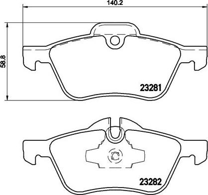 Brembo P 06 030 - Гальмівні колодки, дискові гальма avtolavka.club