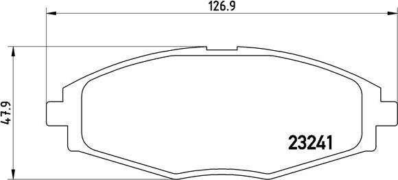 Brembo P 15 006 - Гальмівні колодки, дискові гальма avtolavka.club