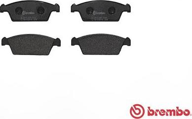 Brembo P 15 001 - Гальмівні колодки, дискові гальма avtolavka.club