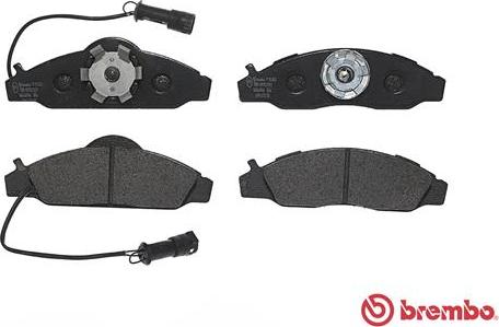 Brembo P 15 003 - Гальмівні колодки, дискові гальма avtolavka.club