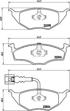 Brembo P 85 063 - Гальмівні колодки, дискові гальма avtolavka.club