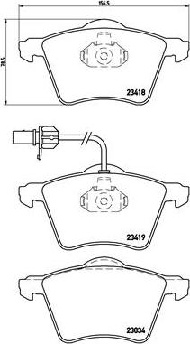 Brembo P85062N - Гальмівні колодки, дискові гальма avtolavka.club