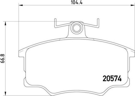 Brembo P 85 010 - Гальмівні колодки, дискові гальма avtolavka.club