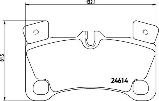 Brembo P 85 103 - Гальмівні колодки, дискові гальма avtolavka.club