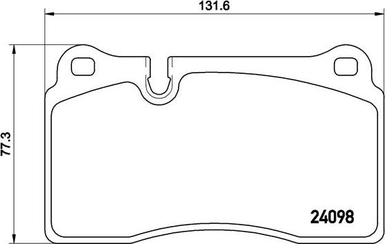 Brembo P 85 116 - Гальмівні колодки, дискові гальма avtolavka.club