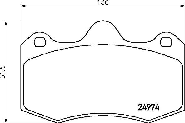 Brembo P 85 134 - Гальмівні колодки, дискові гальма avtolavka.club