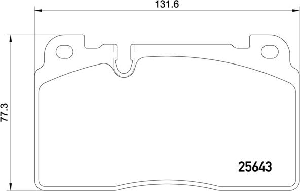 Brembo P 85 122 - Гальмівні колодки, дискові гальма avtolavka.club