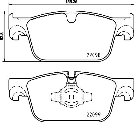 Brembo P 86 028 - Гальмівні колодки, дискові гальма avtolavka.club