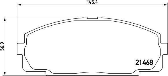 Brembo P 83 092 - Гальмівні колодки, дискові гальма avtolavka.club