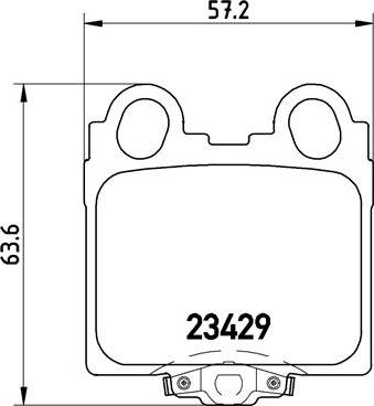 Brembo P 83 045 - Гальмівні колодки, дискові гальма avtolavka.club