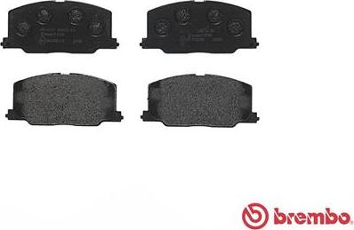 Brembo P 83 016 - Гальмівні колодки, дискові гальма avtolavka.club