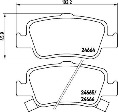 Brembo P 83 080X - Гальмівні колодки, дискові гальма avtolavka.club