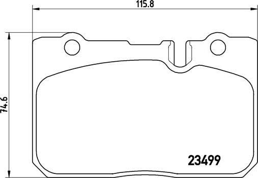 Brembo P 83 039 - Гальмівні колодки, дискові гальма avtolavka.club