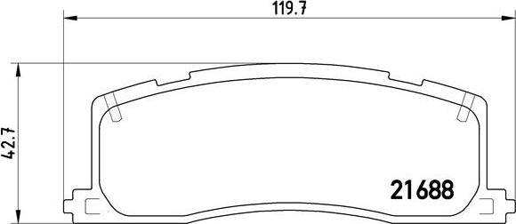 Brembo P 83 030 - Гальмівні колодки, дискові гальма avtolavka.club