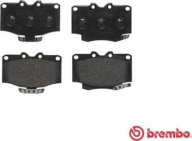 Brembo P 83 026 - Гальмівні колодки, дискові гальма avtolavka.club