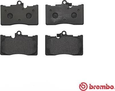 Brembo P 83 072 - Гальмівні колодки, дискові гальма avtolavka.club