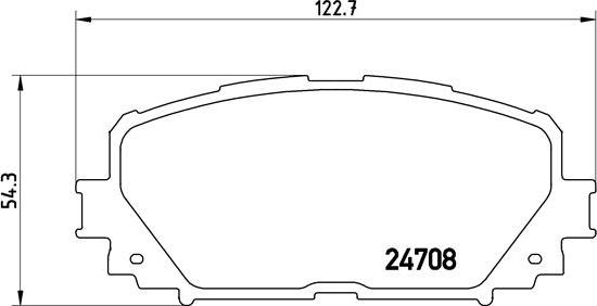 Brembo P 83 101 - Гальмівні колодки, дискові гальма avtolavka.club