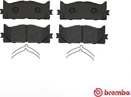 Brembo P 83 117 - Гальмівні колодки, дискові гальма avtolavka.club