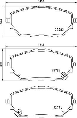 Brembo P 83 171 - Гальмівні колодки, дискові гальма avtolavka.club