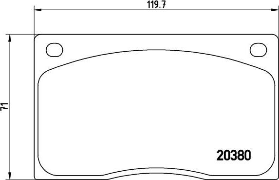 HELLA PAGID 355009611 - Гальмівні колодки, дискові гальма avtolavka.club