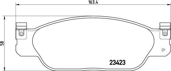 Brembo P 36 012 - Гальмівні колодки, дискові гальма avtolavka.club