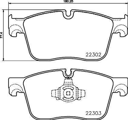 Brembo P36031N - Гальмівні колодки, дискові гальма avtolavka.club