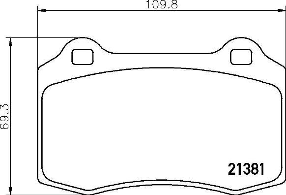 Brembo P 36 020X - Гальмівні колодки, дискові гальма avtolavka.club