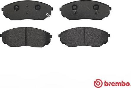 Brembo P 30 019 - Гальмівні колодки, дискові гальма avtolavka.club