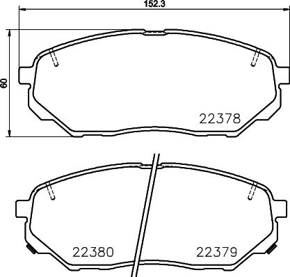 Brembo P 30 086 - Гальмівні колодки, дискові гальма avtolavka.club