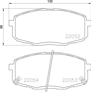 Brembo P 30 077 - Гальмівні колодки, дискові гальма avtolavka.club