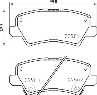 Brembo P 30 111 - Гальмівні колодки, дискові гальма avtolavka.club