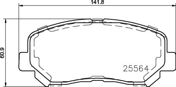 Brembo P 37 019 - Гальмівні колодки, дискові гальма avtolavka.club