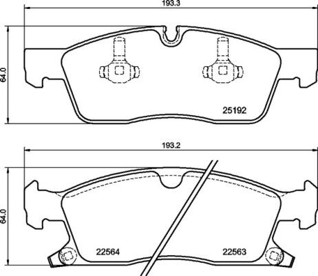 Brembo P 37 027 - Гальмівні колодки, дискові гальма avtolavka.club