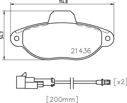 Brembo P 24 147 - Гальмівні колодки, дискові гальма avtolavka.club