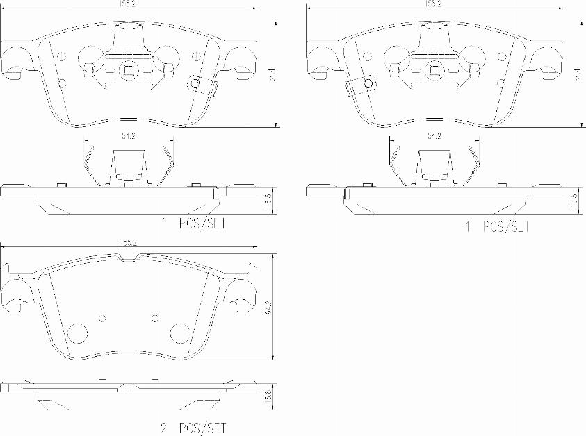 Brembo P24234N - Гальмівні колодки, дискові гальма avtolavka.club