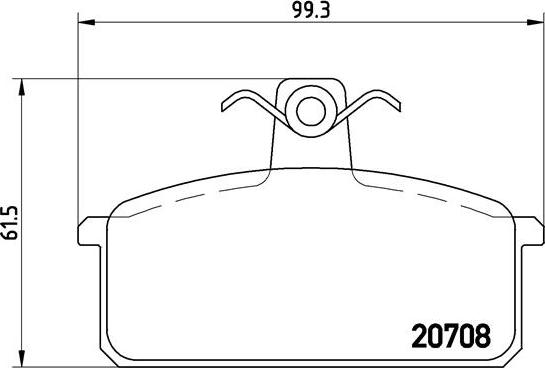 Brembo P 23 018 - Гальмівні колодки, дискові гальма avtolavka.club