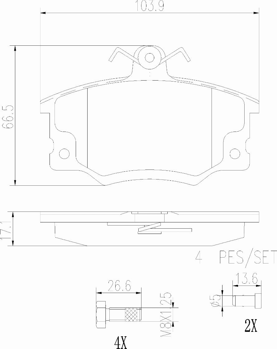 Brembo P23017N - Гальмівні колодки, дискові гальма avtolavka.club