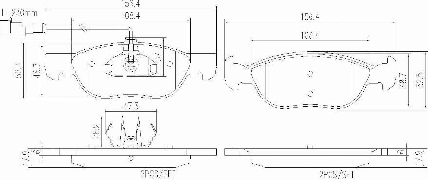 Brembo P23071N - Гальмівні колодки, дискові гальма avtolavka.club