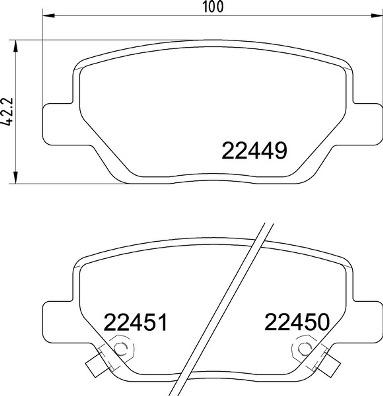 Brembo P 23 179 - Гальмівні колодки, дискові гальма avtolavka.club