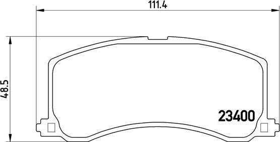 Brembo P 79 010 - Гальмівні колодки, дискові гальма avtolavka.club