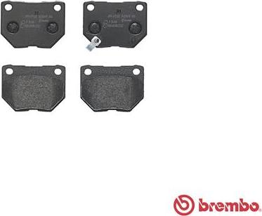 Brembo P 78 016 - Гальмівні колодки, дискові гальма avtolavka.club