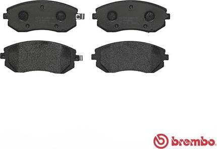 Brembo P 78 013 - Гальмівні колодки, дискові гальма avtolavka.club