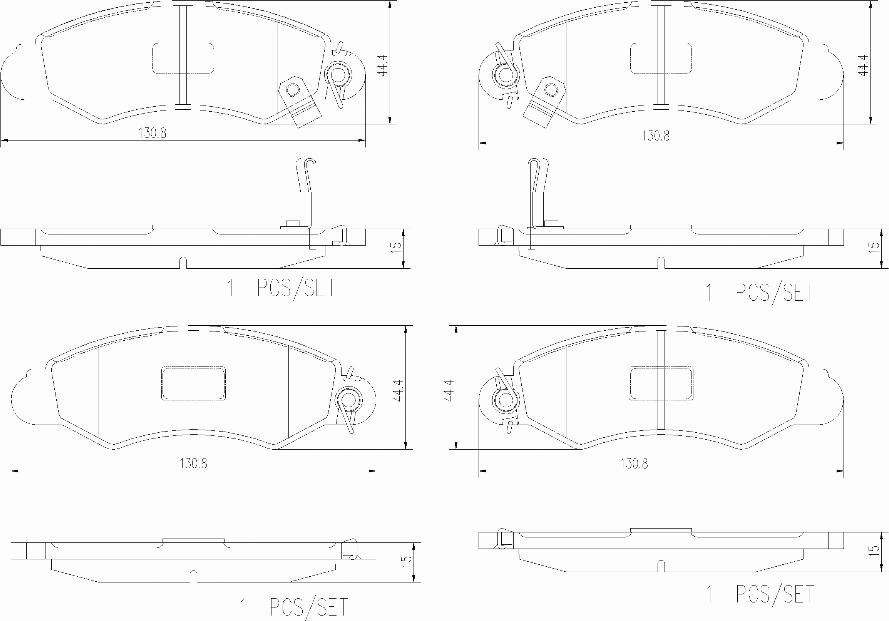 Brembo P78012N - Гальмівні колодки, дискові гальма avtolavka.club