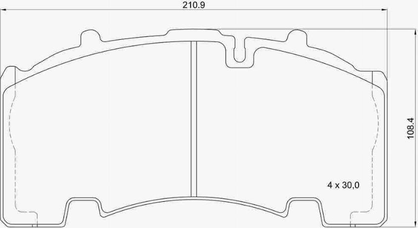 Brembo P A1 101 - Гальмівні колодки, дискові гальма avtolavka.club