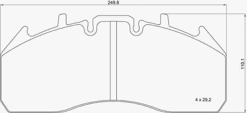 Brembo P B7 103 - Гальмівні колодки, дискові гальма avtolavka.club