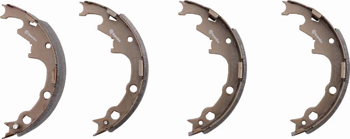 Brembo S11509N - Комплект гальм, барабанний механізм avtolavka.club