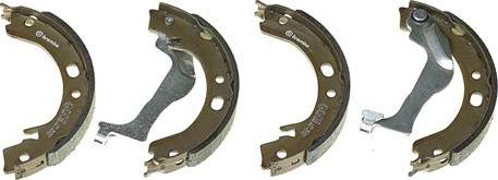 Brembo S 83 560 - Комплект гальм, ручник, парковка avtolavka.club