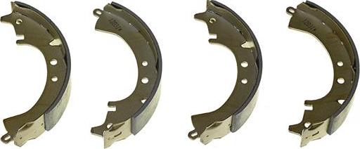 Brembo S 83 515 - Комплект гальм, барабанний механізм avtolavka.club